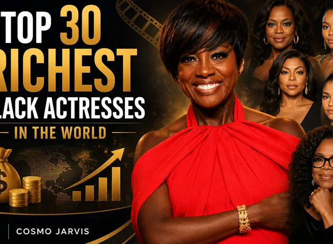 Top 30 Richest Black Actresses in the World