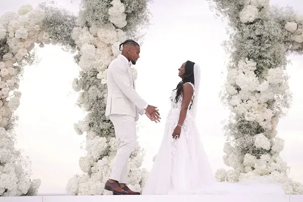 Simone Biles and Jonathan Owens Luxury Destination Wedding in Cabo